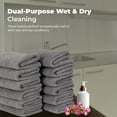 thumbnail image 4 of Hometex Microfiber XL Hand Towels, (12pk), 16" x 27", Choose Color, 4 of 5