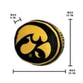 thumbnail image 4 of Logo Brands Iowa Hawkeyes XL Puff Pillow, 4 of 5