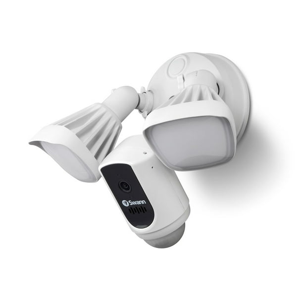 防犯カメラ Swann Floodlight Security Camera Amazon.com : Swann Wi-Fi 1080p Waterproof Motion Activated