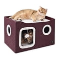 thumbnail image 2 of Member’s Mark Collapsible Cat Condo, 24 x 17 x 15 in., Choose Color, 2 of 8