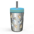 thumbnail image 3 of Zak Designs 12-oz. Stainless Steel Double-Wall Tumbler for Kids with Straw, 2-Piece Set, 3 of 6