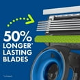 thumbnail image 3 of Gillette Labs NFL Dallas Cowboys Men's Razor, Handle + 8 Cartridges, 3 of 10