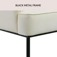 thumbnail image 3 of Gatsby Modern Stain-Resistant Velvet Accent Chair, Assorted Colors, 3 of 14