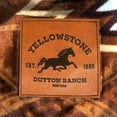 thumbnail image 3 of Yellowstone Silk Touch Sherpa Reverse Throw, 60" x 70", 3 of 5