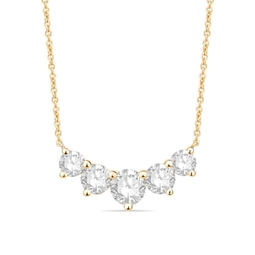 1.50 CT.T.W. Lab Created Diamond Fashion Pendant in 14K Yellow Gold