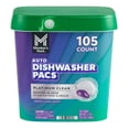 thumbnail interactive-video image 1 of Member's Mark Platinum Clean Automatic Dishwasher Pacs, Fresh Clean, 105 ct., 1 of 7
