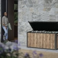 thumbnail image 4 of Keter Signature Collection 170 Gal. Deck Box for Indoor/Outdoor Storage, 4 of 8