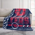 thumbnail image 2 of Logo Brands Dayton Flyers 60"x70" Super Plush Blanket, 2 of 6