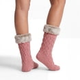 thumbnail image 4 of Hunter Women's 2-Pack Cable Knit Slipper Sock, 4 of 6