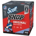 thumbnail image 3 of Scott Shop Towels Original, Pop-Up Dispenser Box 200 Sheets/Box, 3 of 6