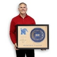 thumbnail image 4 of YouTheFan Memphis Tigers 25-Layer Basketball Stadium View 3D Wall Art, 4 of 5