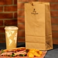 thumbnail image 1 of Duro Brown Paper Bag, 8# Kraft Bags, 500 ct., 1 of 6