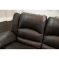 thumbnail image 4 of Verona Top-Grain Leather Reclining Sofa, Loveseat and Chair Set, 4 of 15