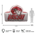 thumbnail image 4 of Logo Brands Winston Salem State Rams Pre-Lit 7’x10’ Inflatable, 4 of 6