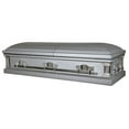 thumbnail image 3 of Titan Casket August Steel Funeral Casket, 3 of 5