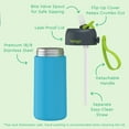 thumbnail image 2 of Bentgo 2-Pack Kids Stainless Steel 14 oz Water Bottle Set, Assorted Designs, 2 of 6