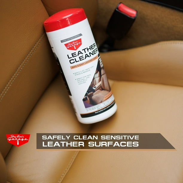 Jay Leno's Garage Complete Interior Car Care Wipes Bundle - Clean