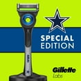 thumbnail image 4 of Gillette Labs NFL Dallas Cowboys Men's Razor, Handle + 8 Cartridges, 4 of 10