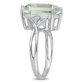 thumbnail image 4 of Emerald Cut Gemstone Ring in Sterling Silver, 4 of 6