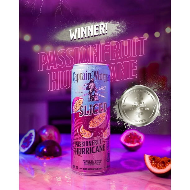 Captain Morgan Sliced Cocktail Variety Pack, 12 fl. oz. can, 12 pk