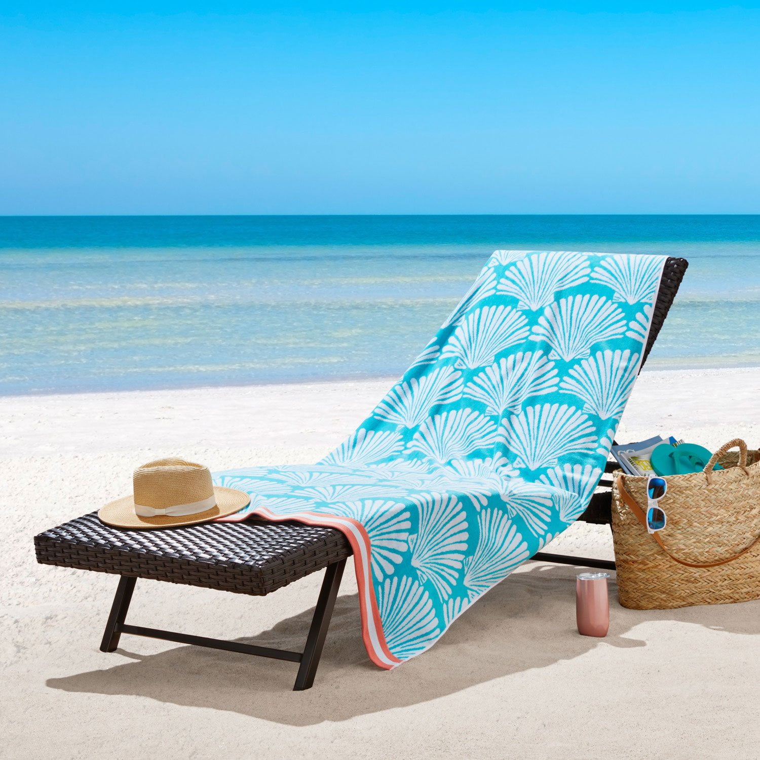 Member's Mark 2-Pack Oversized Beach Towels, 40