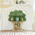 thumbnail image 1 of Delta Children Tree Shaped Bookcase, Green/Brown, 1 of 10