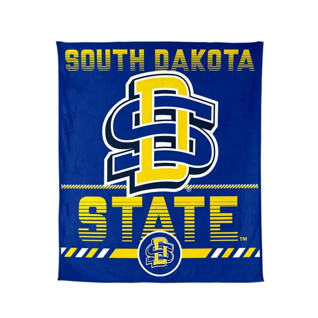 Logo Brands South Dakota State Jackrabbits 60"x70" Super Plush Blanket