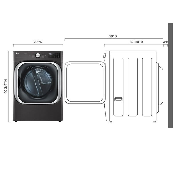 LG 9.0 cu. ft. Gas Dryer with Sensor Dry - Samsclub.com