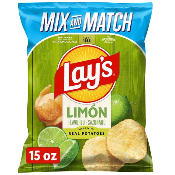 Lay's Limon Potato Chips, 15 oz.
