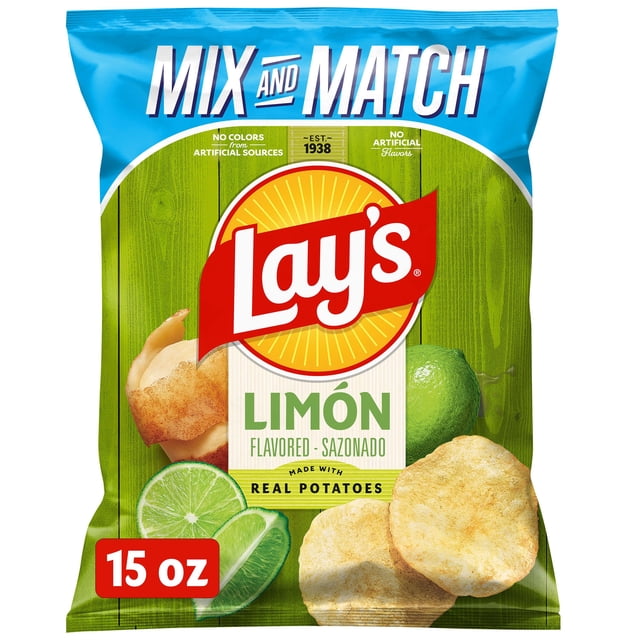 Lay's Limon Potato Chips, 15 oz.