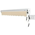 thumbnail image 6 of Awntech Destin Right Motorized Retractable Awning, Choose Size, 6 of 7