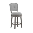 thumbnail image 6 of HH2 Home Santa Clara II Wood and Upholstered Swivel Bar Stool or Counter Stool, 6 of 8
