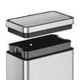 thumbnail image 8 of EKO 12.5G/47L Stainless Steel Matte finish Sensor Trash Can, 8 of 9