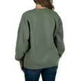 thumbnail image 2 of State of Mine Women's Embroidered Flora State Sweatshirt, 2 of 5