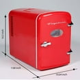 thumbnail image 3 of Frigidaire Retro 9-Can Portable Mini Fridge, Various Colors, 3 of 3