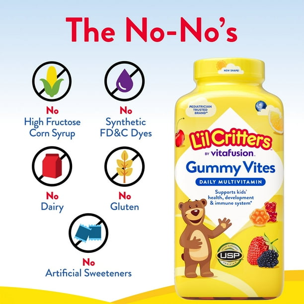L'il Critters Gummy Vites Complete Multivitamin, 300 ct