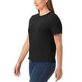 thumbnail image 3 of Member’s Mark Ladies Essential Short Sleeve Boyfriend Tee, 3 of 4