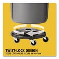 thumbnail image 5 of Rubbermaid Commercial Brute Round Twist On/Off Trash Can Dolly, 250 lb. capacity (Black), 5 of 8