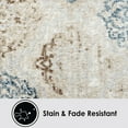 thumbnail image 4 of Home Dynamix Boho Andorra Transitional Damask Area Rug, Assorted Sizes and Designs, 4 of 9