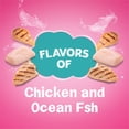 thumbnail image 2 of Friskies Land & Sea Adventures, Chickn and Ocean Fish Flavored, Adult Dry Cat Food, 32 lbs., 2 of 10