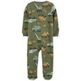 thumbnail image 2 of Carter's Boys Fleece Footie Pajamas, 2 of 4
