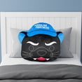 thumbnail image 2 of Logo Brands Carolina Panthers Puff Pillow, 2 of 5