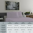 thumbnail image 2 of Purity Home Brushed Organic Cotton Percale Sheet Set, Assorted Sizes, 2 of 8