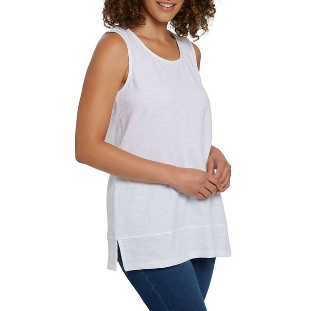 Lands' End Women's Split Hem Tank Top