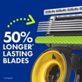 thumbnail image 3 of Gillette Labs Official Chargers Licensed Men's Razor, Handle + 8 Cartridges, 3 of 10