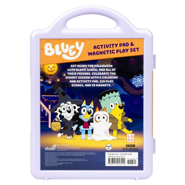 Magnetic Play Set: Bluey Trick or Treat, Mixed Media - Samsclub.com