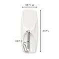 thumbnail image 2 of Command Medium Wire Hook, 16 Hooks, 20 Strips/Pack, 2 of 9