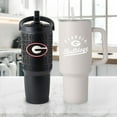 thumbnail image 2 of Logo Brands Georgia Bulldogs Stainless Steel Tumbler Set, 2 of 7