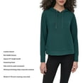 thumbnail image 5 of DKNY Women's Waffle Hoodie, 5 of 8