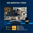 thumbnail image 8 of Defender AI POWERED Sentinel 4K Ultra HD Wired 8 Channel PoE NVR Security System with 6 Metal Cameras 1TB HDD, 8 of 9